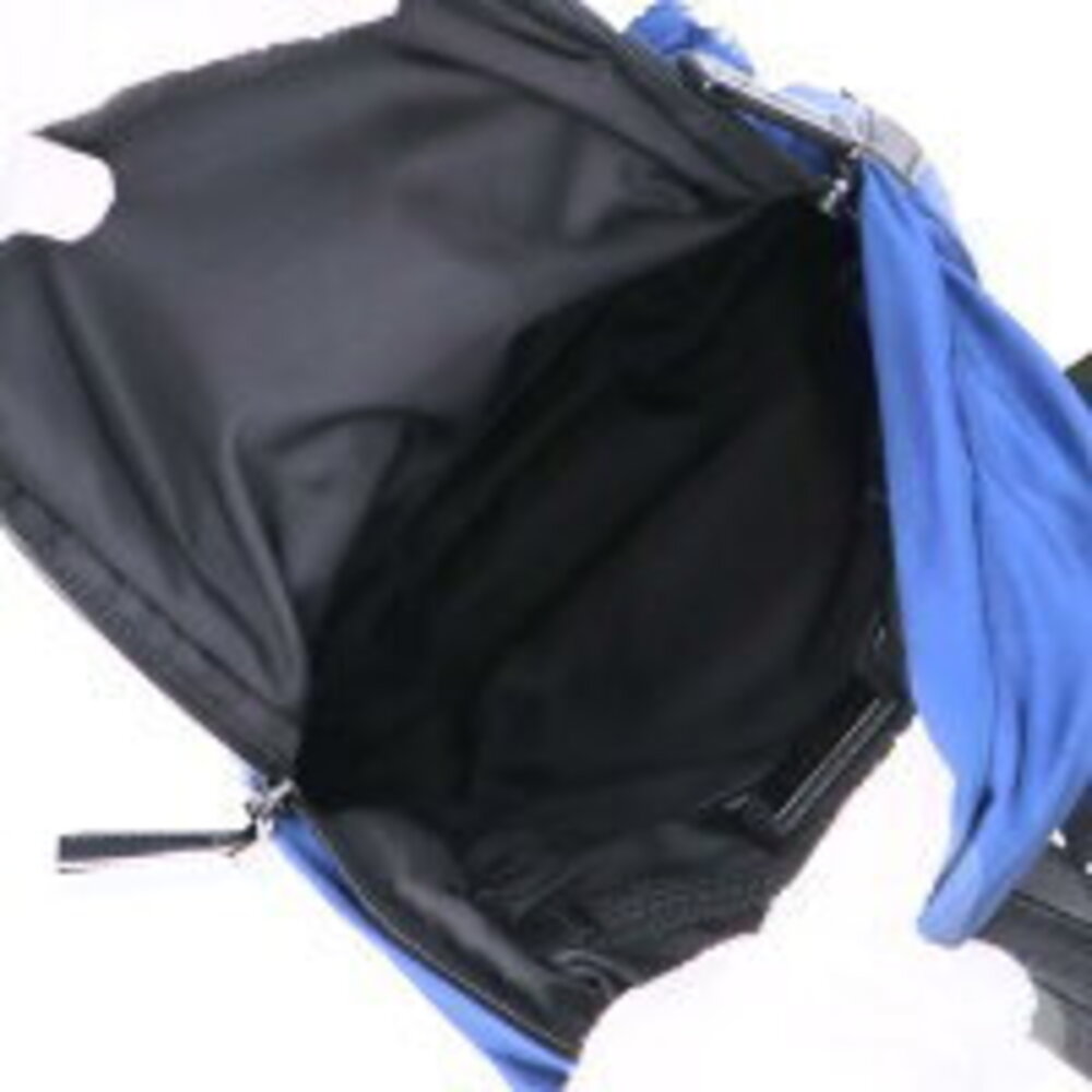 Prada Multipocket Nylon Backpack Navy Blue - image 5